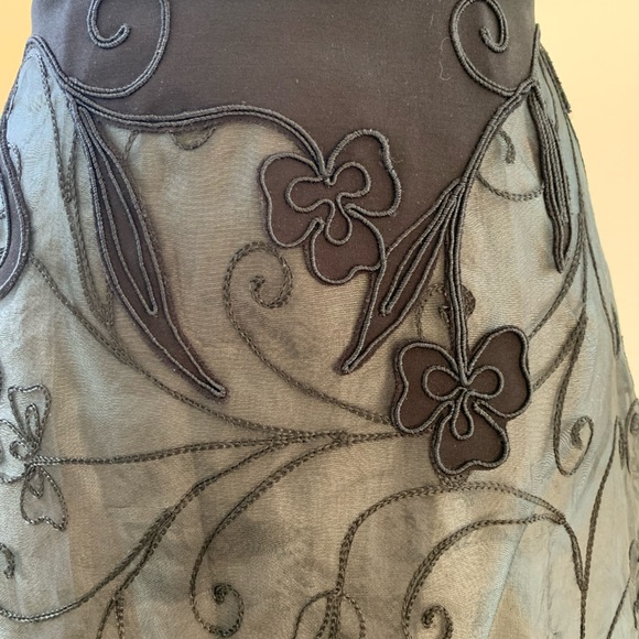 Nicole Bakti full length black dress, Small - Picture 3 of 12